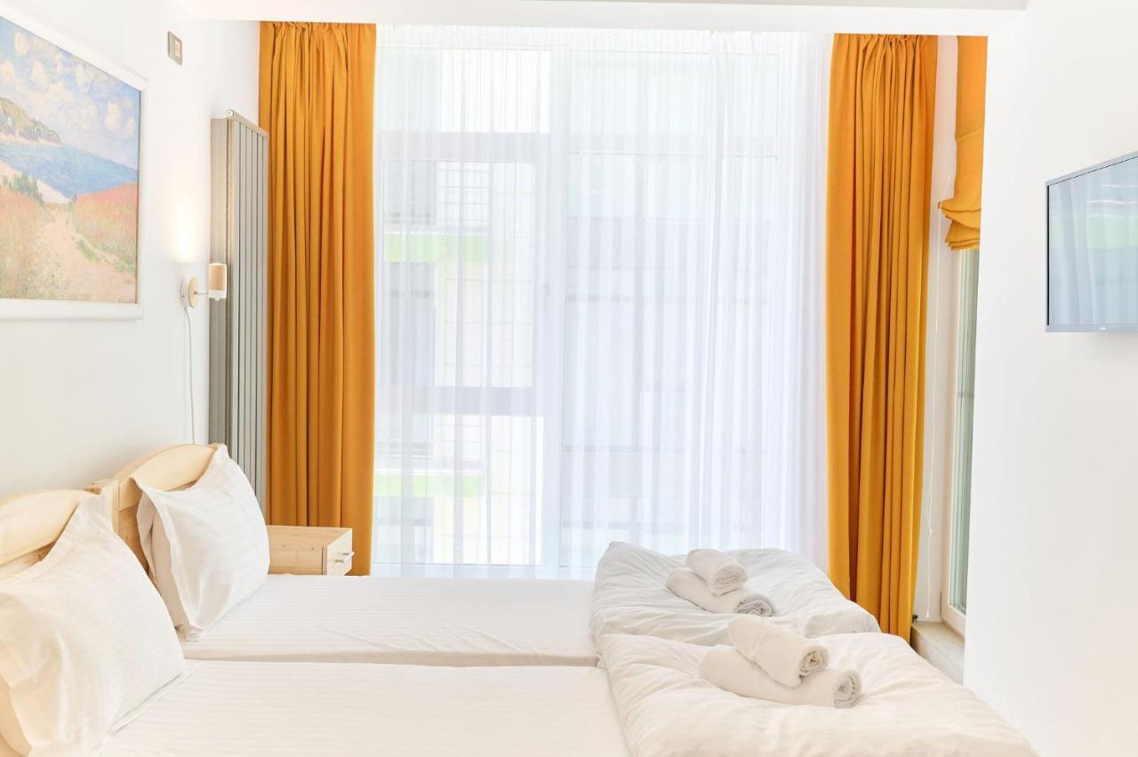 Blacksearama Apartment- Spa, Pools And Parking Mamaia Extérieur photo