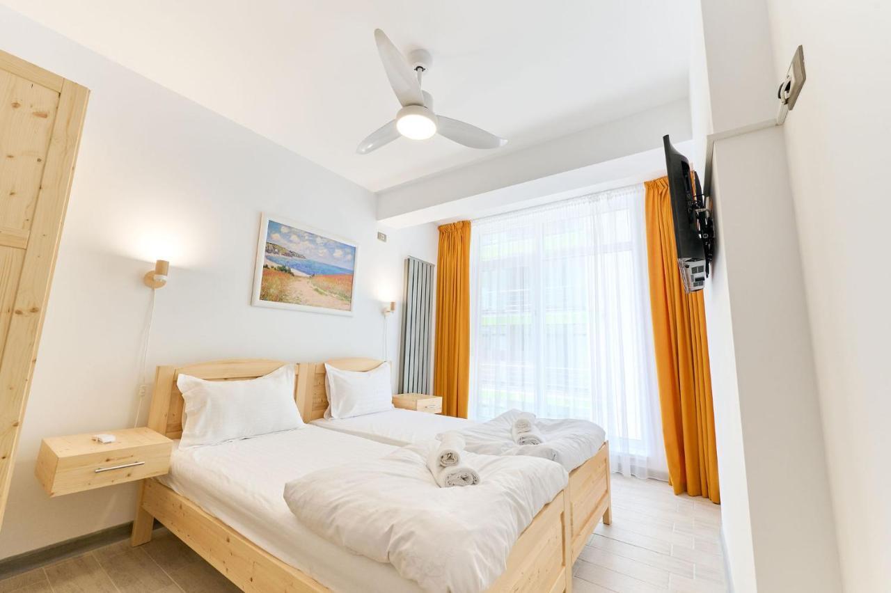 Blacksearama Apartment- Spa, Pools And Parking Mamaia Extérieur photo