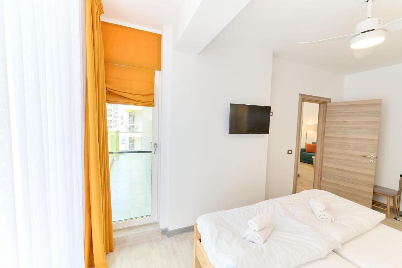 Blacksearama Apartment- Spa, Pools And Parking Mamaia Extérieur photo